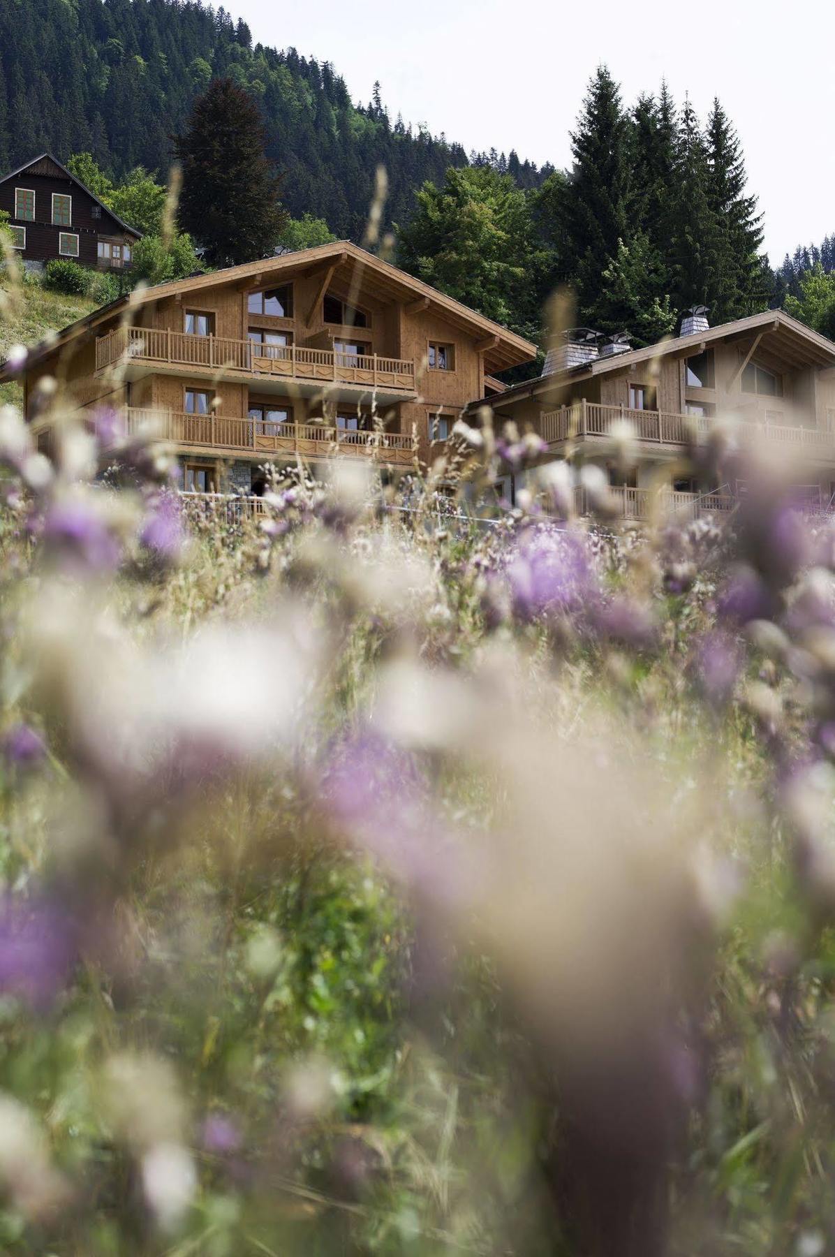 Cgh Residences & Spas Les Chalets De Jouvence Les Carroz d'Araches Exteriör bild