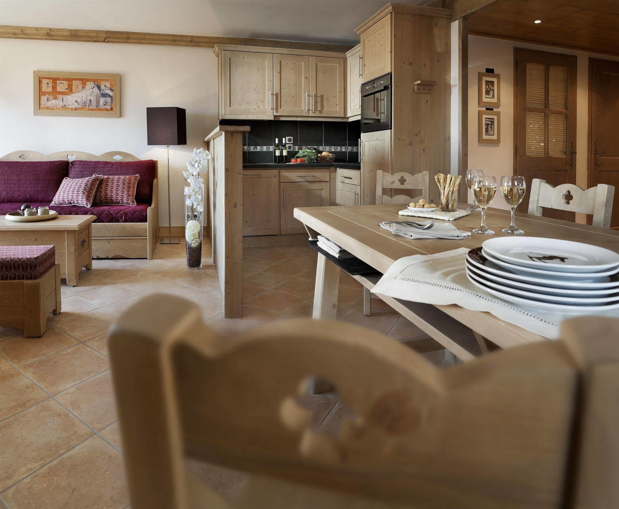 Cgh Residences & Spas Les Chalets De Jouvence Les Carroz d'Araches Exteriör bild