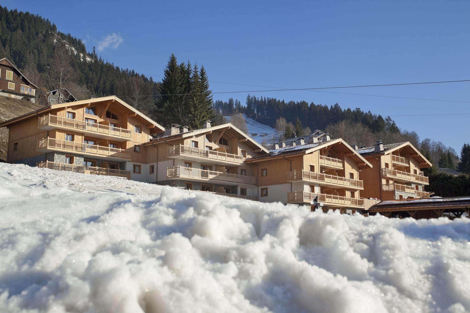 Cgh Residences & Spas Les Chalets De Jouvence Les Carroz d'Araches Exteriör bild